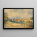 Palais de Hampton Court - Joseph Mallord William Turner — indrammet kunstværk på væggen