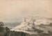 Château de Harlech, Pays de Galles, set fra syd - Joseph Mallord William Turner — visning af kunstværket