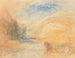 Landskab med bjerg og sø - Joseph Mallord William Turner — visning af kunstværket