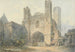 Porte Saint-Augustin à Canterbury - Joseph Mallord William Turner — visning af kunstværket