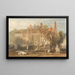 Manoir de Steeton nær Farnley - Joseph Mallord William Turner — indrammet kunstværk på væggen