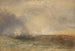 Mer oragefuld, der brister mod en kystlinje - Joseph Mallord William Turner — visning af kunstværket