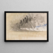 Le Carnet de Croquis de la Manche 35 - Joseph Mallord William Turner — indrammet kunstværk på væggen