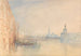 Venedig L. Udmundingen af Grand Canal - Joseph Mallord William Turner — visning af kunstværket