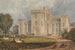 Vue de Hampton Court Hertfordshire depuis le nord-vest - Joseph Mallord William Turner — visning af kunstværket