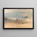 Sables de Yarmouth - Joseph Mallord William Turner — indrammet kunstværk på væggen