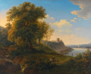 Joseph Mssmer - Landschaft an der Donau.webp