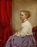 Portrait af Amelia G. Studley - Joseph Oriel Eaton — visning af kunstværket