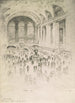 Hall de la gare Grand Central - Joseph Pennell — visning af kunstværket