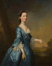 Portrait af fru Hannah Maria Edmunds født Offley - Joseph Samuel Webster — visning af kunstværket