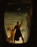 Prospero og Ariel fra Shakespeare's Storm - Joseph Severn — visning af kunstværket