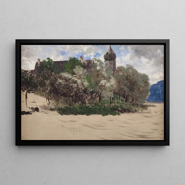 Joseph Wopfner - Die Frauenkirche am Chiemsee.webp