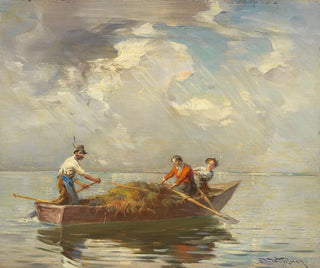 Motif du Chiemsee - Joseph Wopfner — visning af kunstværket