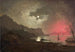 Vue du Vésuve depuis Posillipo, Napoli - Joseph Wright de Derby — visning af kunstværket