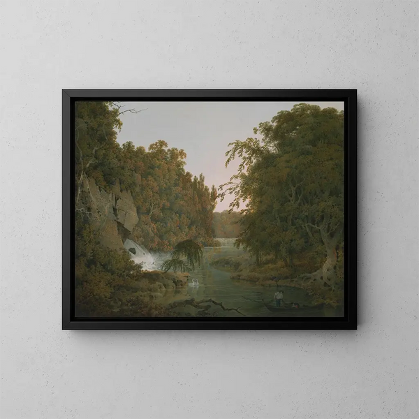 Dovedale - Joseph Wright de Derby — indrammet kunstværk på væggen