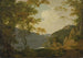 Landskab ved søen - Joseph Wright de Derby — visning af kunstværket