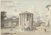 Le Temple de Vesta à Rome - Josephus Augustus Knip — visning af kunstværket