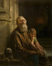 Le mendiant aveugle - Josephus Laurentius Dyckmans — visning af kunstværket