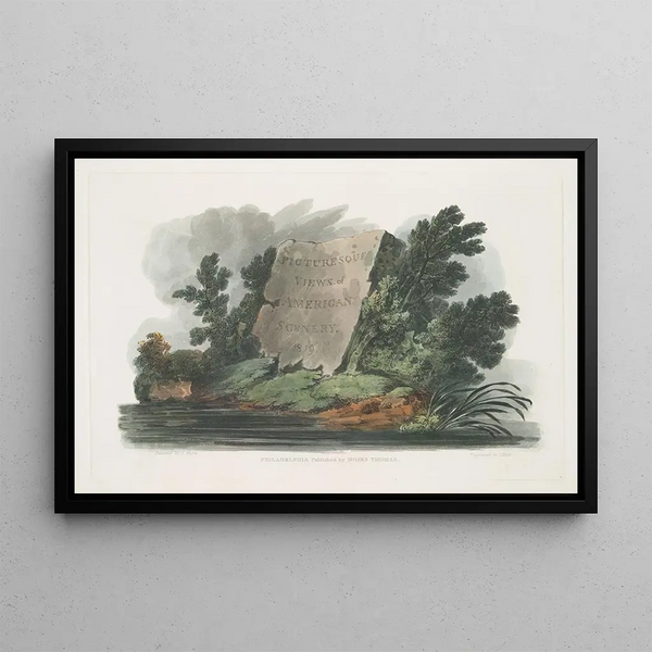 Joshua Shaw - Picturesque views of American scenery Title page.webp