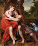 Vénus og Adonis - Josse De Pape — visning af kunstværket