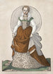 Foemina ex Praecipua Nobi du Trachtenbuch de Nuremberg - Jost Amman — visning af kunstværket