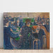 Reproduktion af maleriet af Monte-Carlo-spillere - Edvard Munch