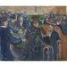Reproduktion af maleriet af Monte-Carlo-spillere - Edvard Munch