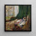 Jours ensoleillés - Charles James Lewis — indrammet kunstværk på væggen