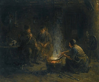 Jozef Israls - Preparing the meal.webp