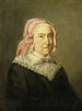 Sientje Nijkerk-Servaas i en alder af 90 år 1857 - Jozef Israëls — visning af kunstværket