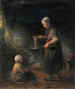 Les crêpes - Jozef Israëls — visning af kunstværket