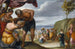 Moïses, der slår på klippen - Juan Antonio de Frías y Escalante — visning af kunstværket