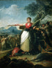 Augustine d'Aragon - Juan Gálvez — visning af kunstværket