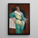 Arlequin-maleri - Juan Gris — indrammet kunstværk på væggen