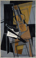 Le Violon - Juan Gris — visning af kunstværket