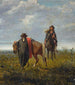 Les deux ponchos - Juan Manuel Blanes — visning af kunstværket