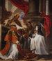 La communion de sainte Thérèse - Juan Martín Cabezalero — visning af kunstværket