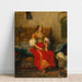 Reproduktion af maleriet Jødiske Maleri af Tanger i Kostume af Eugène Delacroix