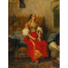 Reproduktion af maleriet Jødiske Maleri af Tanger i Kostume af Eugène Delacroix
