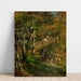 Reproduktion af maleriet Jules Le Cœur og hans hunde i Fontainebleau-skoven - Pierre-Auguste Renoir