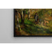 Reproduktion af maleriet Jules Le Cœur og hans hunde i Fontainebleau-skoven - Pierre-Auguste Renoir
