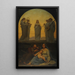 Det barns Jesu drøm - Jules-Joseph Meynier — indrammet kunstværk på væggen