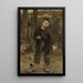 Pas marché - Jules Bastien-Lepage — indrammet kunstværk på væggen