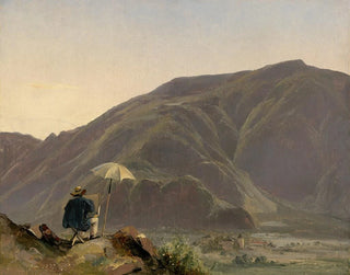 Jules Coignet - View of Bozen with a Painter.webp