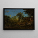 Vue des pâturages du Limousin, France - Jules Dupré — indrammet kunstværk på væggen