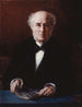 Portrait af Étienne Arago 1802-1892 forfatter og politiker - Jules Emmanuel Valadon — visning af kunstværket