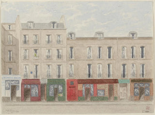 Jules Gaildrau - Rue Beaubourg n47 et 49 3me arrondissement.webp
