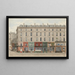 Rue Jean-Jacques Rousseau nr. 42-48, 1. arrondissement - Jules Gaildrau — indrammet kunstværk på væggen