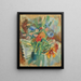 Blomster - Jules Pascin — indrammet kunstværk på væggen