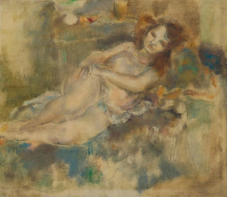 La Danseuse assoupie - Jules Pascin — visning af kunstværket